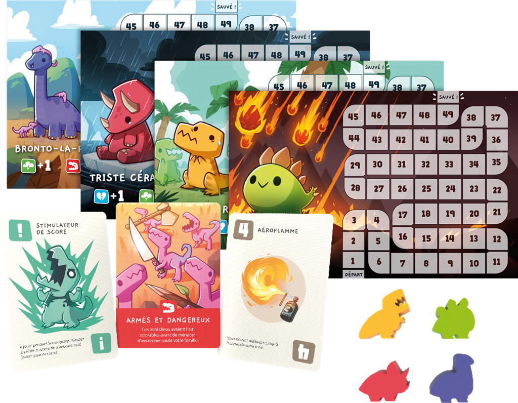 Happy Little Dinosaurs (EN STOCK)